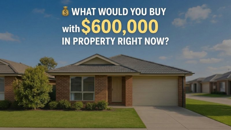 What Would You Buy with $600,000 in Property Right Now?